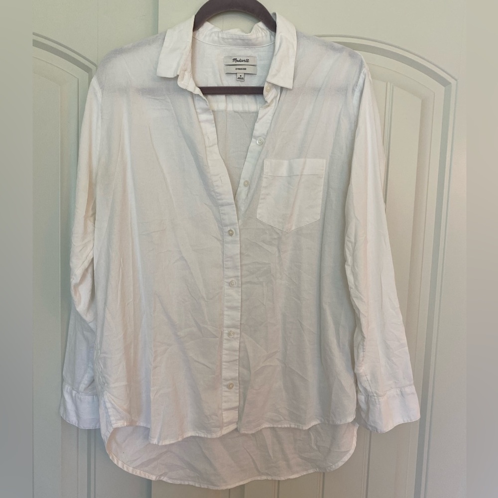 Madewell Oversized Button-Up Top